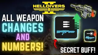 Good Buffs and Questionable Nerfs (Why??) | Patch Overview | Helldivers 2