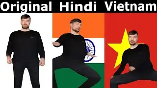 Mr Beast Rizz (Original vs Hindi vs Vietnamese Versions) 360º