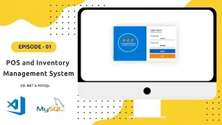POS and Inventory Management System in VB.NET and MySql database - Part 1 | VB.NET Tutorial