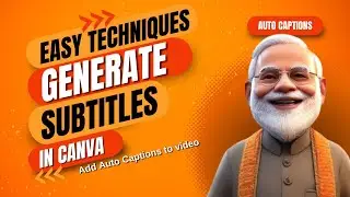 add auto  captions to video in canva | auto generate subtitles in canva | canva ai video generator