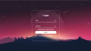 Animated Login Form  Using HTML & CSS