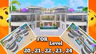 😲🤩Pubg home building design for level 20 , 21 , 22 , 23 , 24 Pubg mobile | Pubg home building design