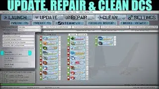 Explained: How To Update, Repair & Clean DCS WORLD (Using Skate Zilla GUI)