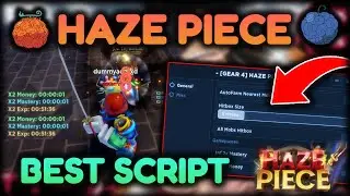 *GEAR 4* HAZE PIECE HACK GUI 🔥 AUTO FARM, KILLAURA, AUTO CHEST 🔥 Roblox Haze Piece Script *PASTEBIN*