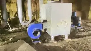 Аэродинамическая сушилка травяной муки