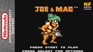 Joe and Mac: Caveman Ninja. NES [No Damage Walkthrough] Famicom | Nintendo | Family Computer Game