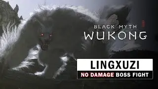 Black Myth Wukong - Lingxuzi Boss Fight (No Damage Taken)