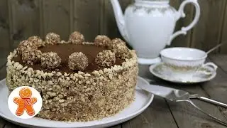 Торт Ферреро Роше ✧ Ferrero Rocher Cake (English Subtitles)