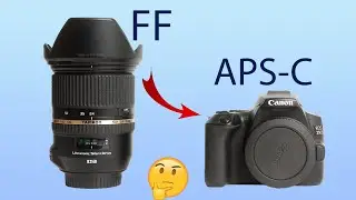 Obiettivi FULL FRAME su APS-C Sono Più Nitidi? Test Ita
