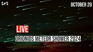 Live : Orionid Meteor Shower 2024 | October 20