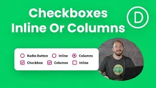 How To Display The Divi Contact Form Checkboxes And Radio Buttons Inline Horizontal Or In Columns