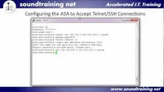 How to Perform Cisco ASA Remote Management using Telnet, SSH, and ASDM:  Cisco ASA Training 101