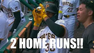 Edward Olivares Homers Twice vs Tigers!!