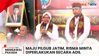 Lawan Khofifah dan Luluk di Pilgub Jatim, Risma Minta Diperlakukan Adil oleh KPU | Liputan 6