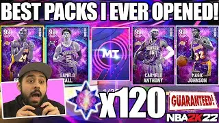 *NEW* GUARANTEED BEST OF 2K22 SUPER PACKS WERE JUICED WITH DARK MATTERS! NBA 2K22 PACK OPENING