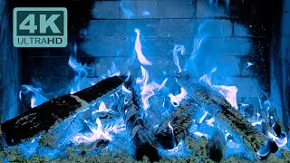 🔥 Halloween 2024: Captivating Blue Fire in 4K Ultra HD! 🎃