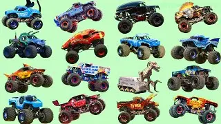 Monster Vehicles Collection - Monster Trucks - Monster Jam Video - The Kids' Picture Show