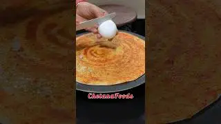 రాయలసీమ గుడ్డు కారం దోశ🤤 ఎవరికి ఇష్టం?🤔 Rayalaseema Karam Egg Dosa | Spicy Andhra Dosa #breakfast