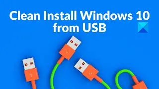 How to Clean Install Windows 110 from USB