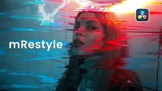 mRestyle DV — Diverse Overlay Effects Plugin for DaVinci Resolve — MotionVFX