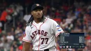 【MLB】Luis Garcia今天在首局就上演了聯盟首次的「完全三振」