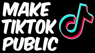 How to Make Your TIKTOK Account PUBLIC on Android