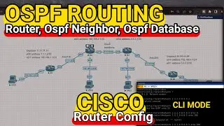 konfigurasi routing dinamis ospf, ospf routing protocol, config router ospf cisco, Ospf