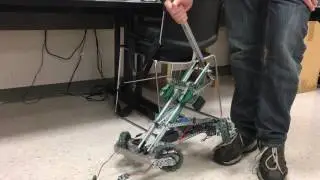 Storm Robotics Testing Elevation Mechanism 3 VEX Starstruck