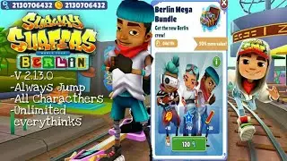 Subway surfers v 2.13.3 mod apk Berlin All characthers