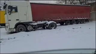 DAF ожил! Выгнали со стоянки)