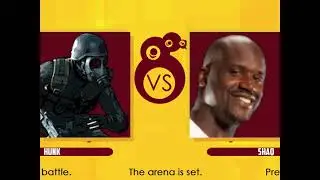 (M.U.G.E.N Single) Hunk VS Shaq