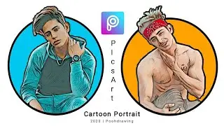 PicsArt - How To Edit Cartoon Portrait Photo In PicsArt #PicsArt #CartoonPortrait