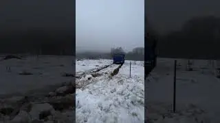 Попытки заехать  на место бурения. В этот раз не фортануло.  