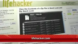 OS X: Quick Look Inside Zip Folders - Tekzilla Daily Tip