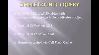 Oracle Exadata In Memory Real World Performance - Randolf Geist