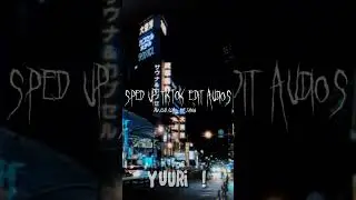 Sped Up Tiktok Audios ♡ (Ashi Ashi - DJ Shoug)