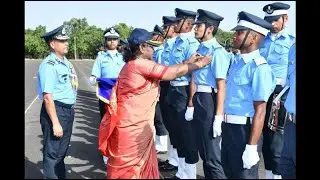 President at the Air Force Academy Passing Out Parade 2023 | Air Force Academy I AFCAT Exam