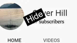How to Hide Subscribers on YouTube