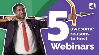 5 Awesome reasons to host webinars