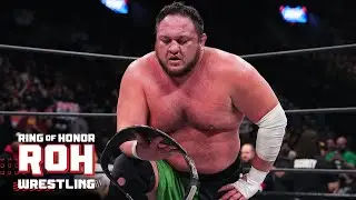 Samoa Joe Relinquishes the ROH World Television Championship! | ROH TV 11/9/23