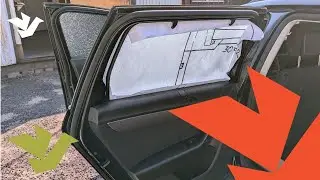 DIY Window Covers. Sunshade and Thermal Insulation for Car Windows - Easy and Effective Tutorial!