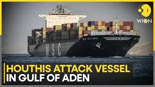 Houthi rebels launch another attack on Liberia-flagged ship in Gulf of Aden | WION News