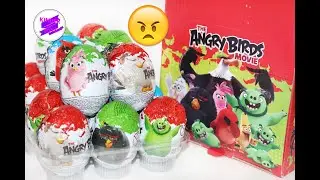 Шоколадное яйцо с сюрпризом Angry Birds из Турции! Когда дешево не так обидно =(