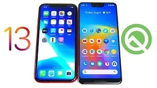 iOS 13 vs Android Q!