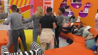 Concorrentes tentam separar Tatiana Boa Nova e Patrícia Silva | Big Brother