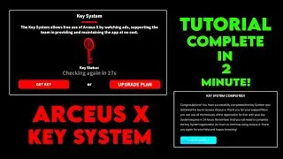 How to Get Arceus x Key | Key Tutorial / Easy Method! | Arceus x Key Tutorial *2024*