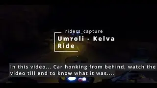 Horrifying Night Ride to Kelva | where did car honking sound came from? #motorbikelife #adventure