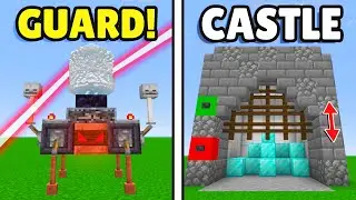 10+ Ways To Defend Your House! [Minecraft]