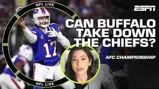 Mina Kimes says Bills’ offensive versatility gives them an edge vs. Chiefs | NFL Live