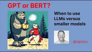 GPT or BERT? Reviewing the tradeoffs of using Large Language Models versus smaller models